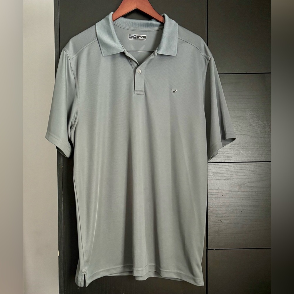 Callaway Grat Athletic Polo Shirt with Moisture-Wicking Fabric XL